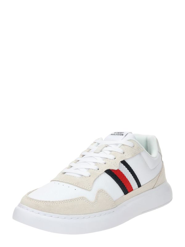 TOMMY HILFIGER TOMMY HILFIGER Ниски маратонки  нейви синьо / таупе сиво / червено / бяло