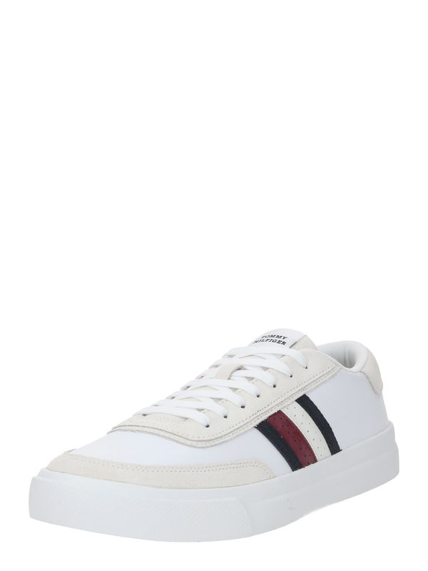 TOMMY HILFIGER TOMMY HILFIGER Ниски маратонки  нощно синьо / червено / бяло / мръсно бяло