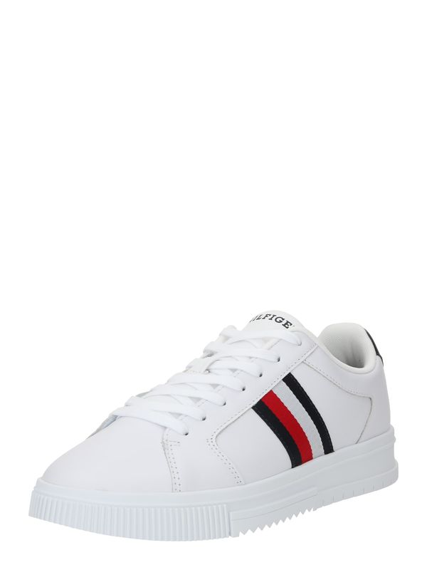 TOMMY HILFIGER TOMMY HILFIGER Ниски маратонки 'Supercup Essential'  нейви синьо / червено / бяло