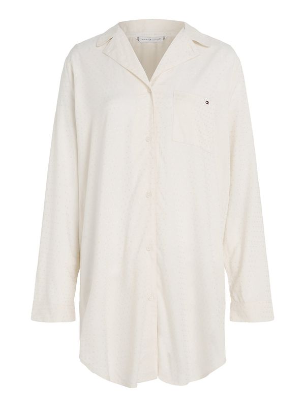 TOMMY HILFIGER TOMMY HILFIGER Нощница  екрю / светлобежово