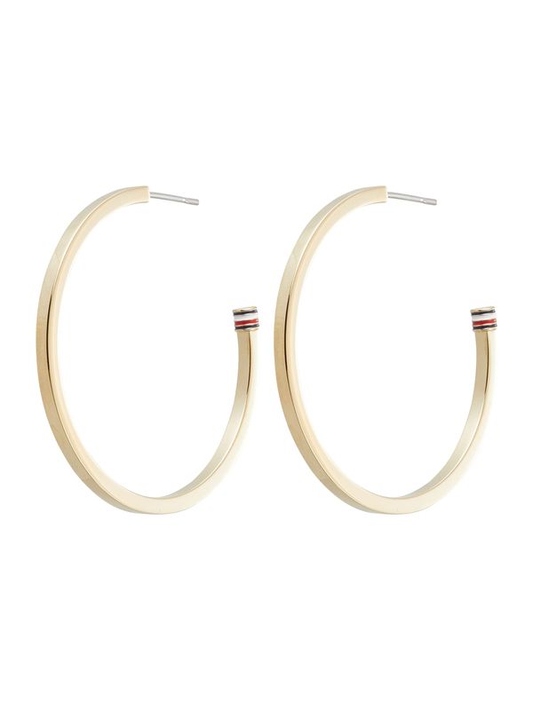 TOMMY HILFIGER TOMMY HILFIGER Обеци  нейви синьо / злато / червено / бяло