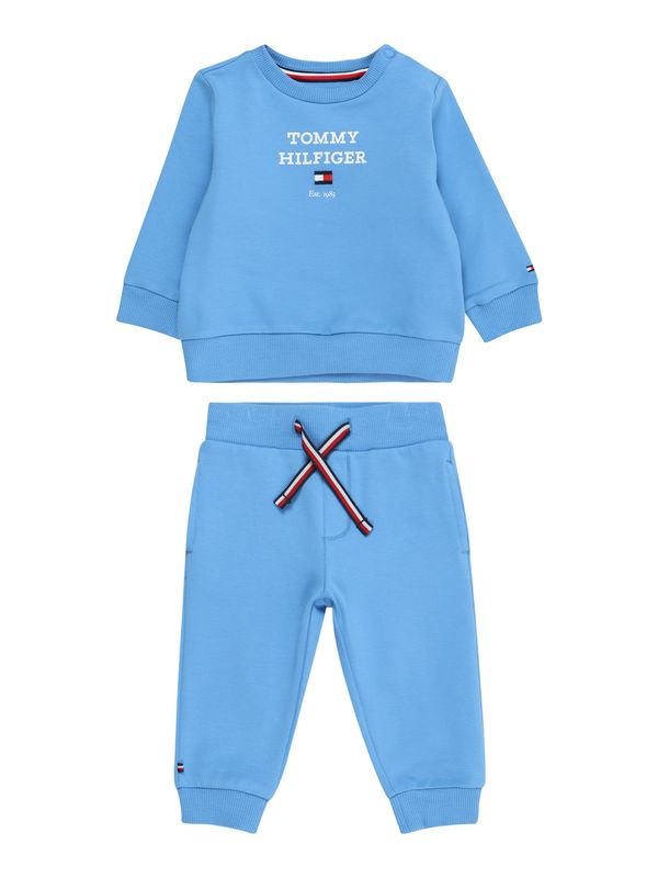 TOMMY HILFIGER TOMMY HILFIGER Облекло за бягане  нейви синьо / светлосиньо / червено / бяло