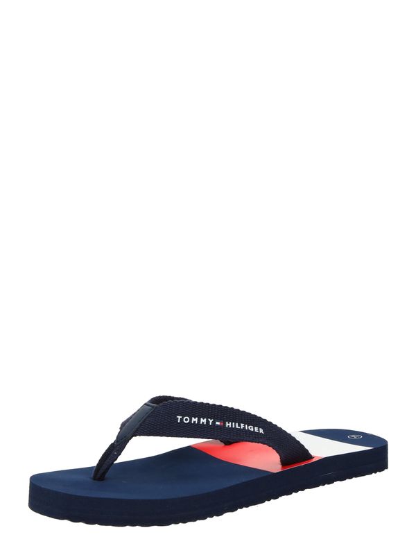 TOMMY HILFIGER TOMMY HILFIGER Отворени обувки  нейви синьо / червено / бяло
