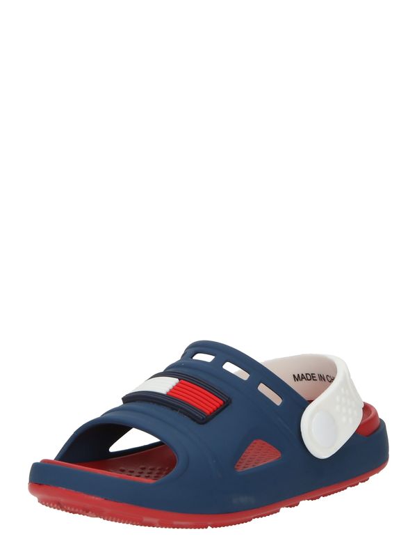 TOMMY HILFIGER TOMMY HILFIGER Отворени обувки  нейви синьо / червено / черно / бяло