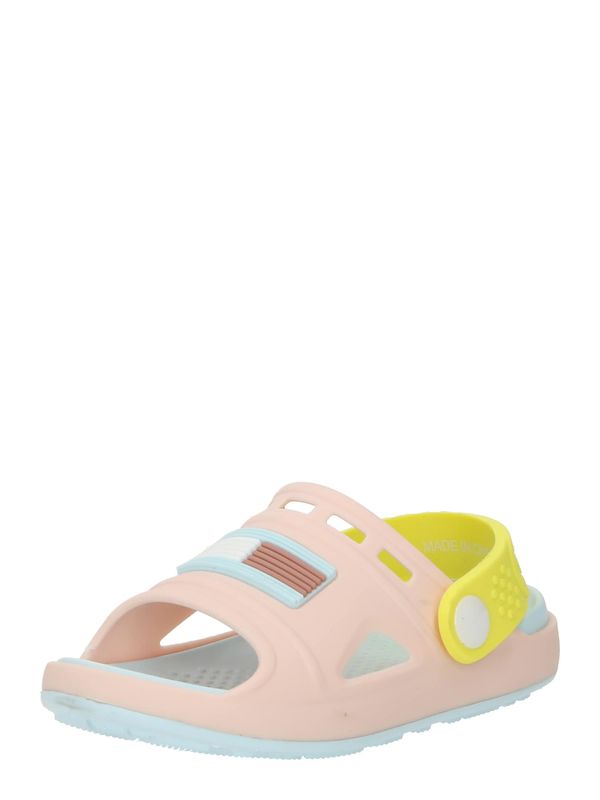 TOMMY HILFIGER TOMMY HILFIGER Отворени обувки  светлосиньо / розе / червено / бяло