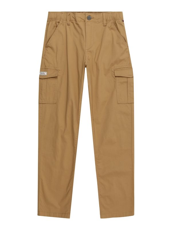 TOMMY HILFIGER TOMMY HILFIGER Панталон  каки / бяло