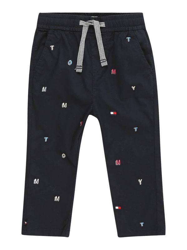 TOMMY HILFIGER TOMMY HILFIGER Панталон  нейви синьо / червено / бяло