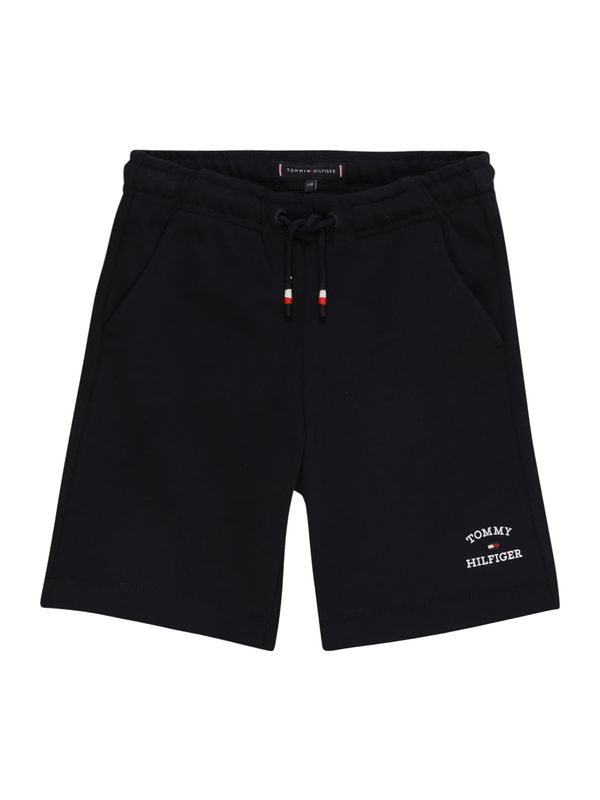 TOMMY HILFIGER TOMMY HILFIGER Панталон  нощно синьо / бяло