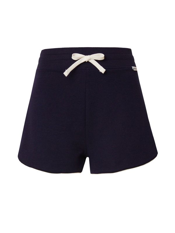 TOMMY HILFIGER TOMMY HILFIGER Панталон пижама  нейви синьо / бяло