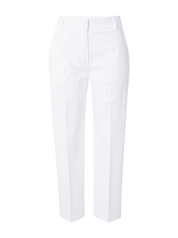 TOMMY HILFIGER TOMMY HILFIGER Панталон с ръб  бяло