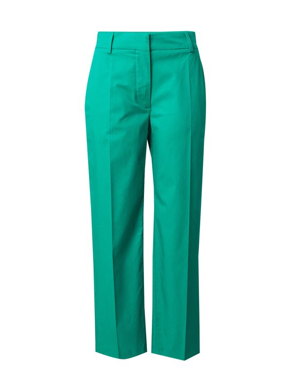 TOMMY HILFIGER TOMMY HILFIGER Панталон с ръб  зелено