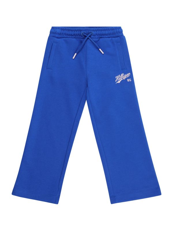 TOMMY HILFIGER TOMMY HILFIGER Панталон  синьо / бяло