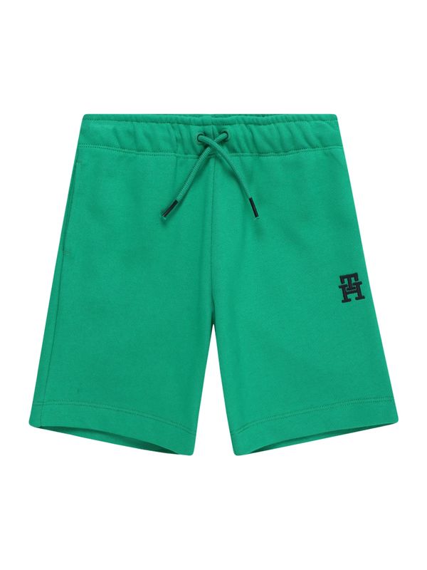 TOMMY HILFIGER TOMMY HILFIGER Панталон  смарагдово зелено