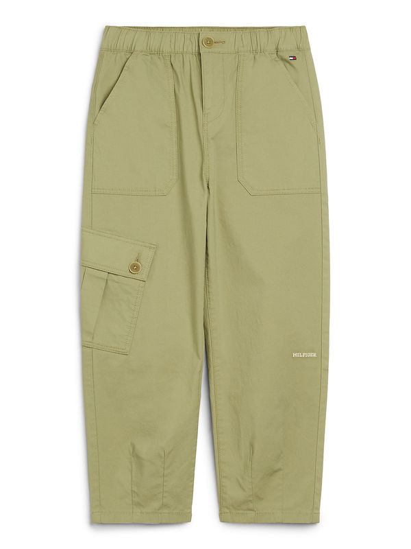TOMMY HILFIGER TOMMY HILFIGER Панталон  светлозелено