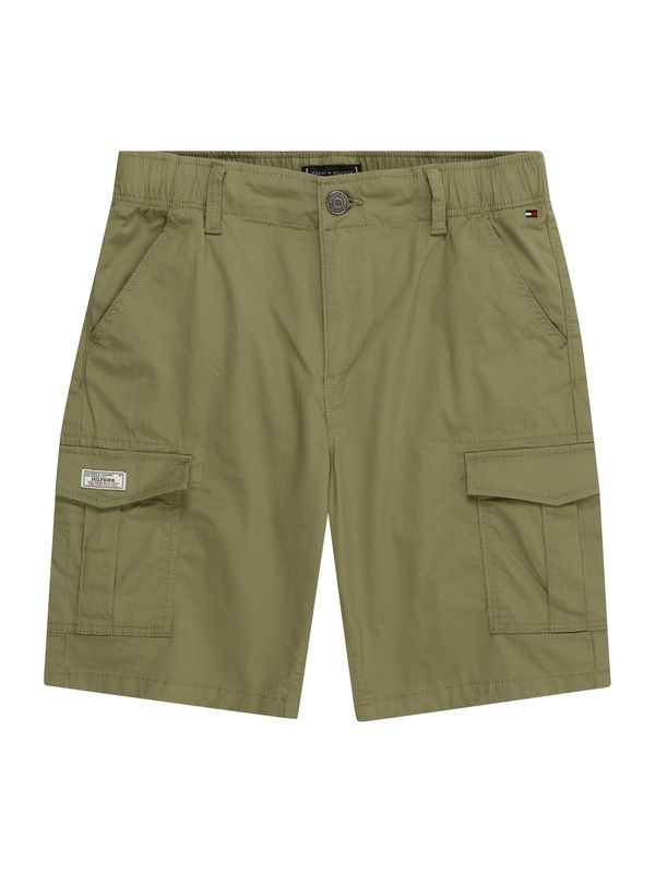 TOMMY HILFIGER TOMMY HILFIGER Панталон  зелено