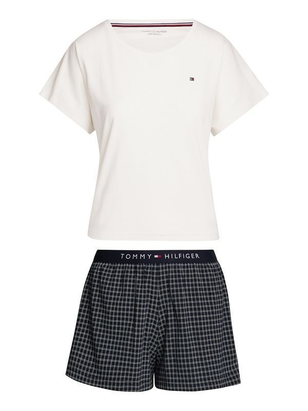 TOMMY HILFIGER TOMMY HILFIGER Пижама  нейви синьо / червено / бяло