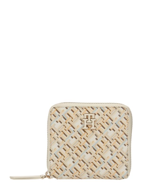 TOMMY HILFIGER TOMMY HILFIGER Портмоне  бежово / кремаво / кафяво / злато