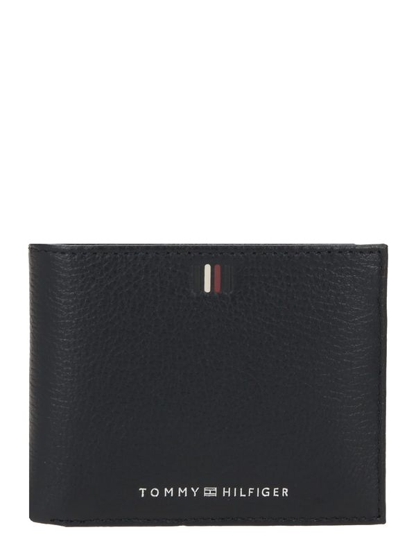 TOMMY HILFIGER TOMMY HILFIGER Портмоне 'Central'  нейви синьо / червено / бяло