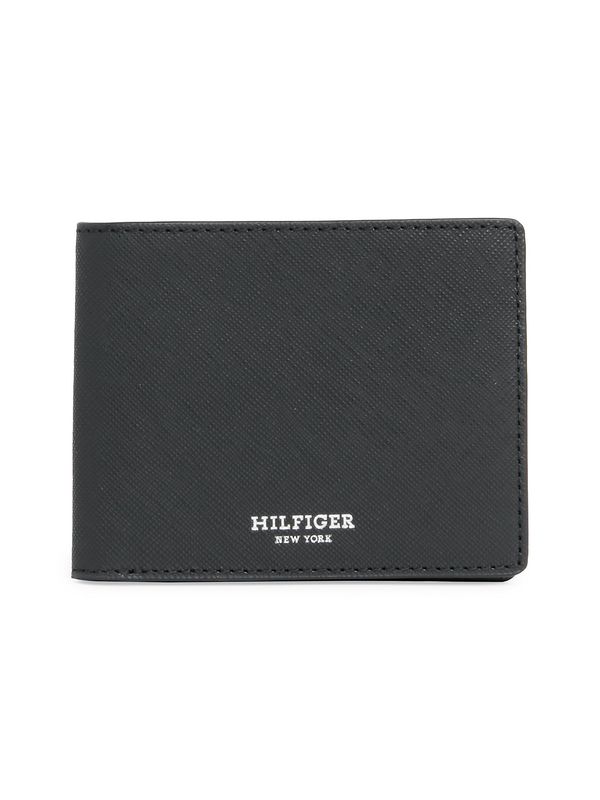 TOMMY HILFIGER TOMMY HILFIGER Портмоне  черно / сребърно
