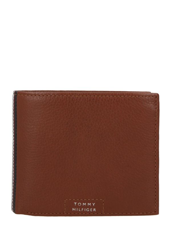 TOMMY HILFIGER TOMMY HILFIGER Портмоне  морскосиньо / кафяво / червено / бяло