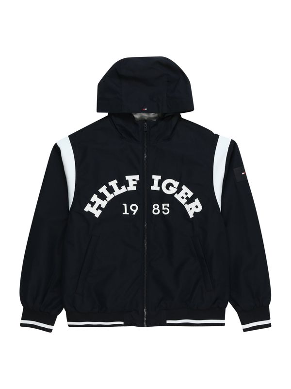 TOMMY HILFIGER TOMMY HILFIGER Преходно яке '1985'  морскосиньо / бяло