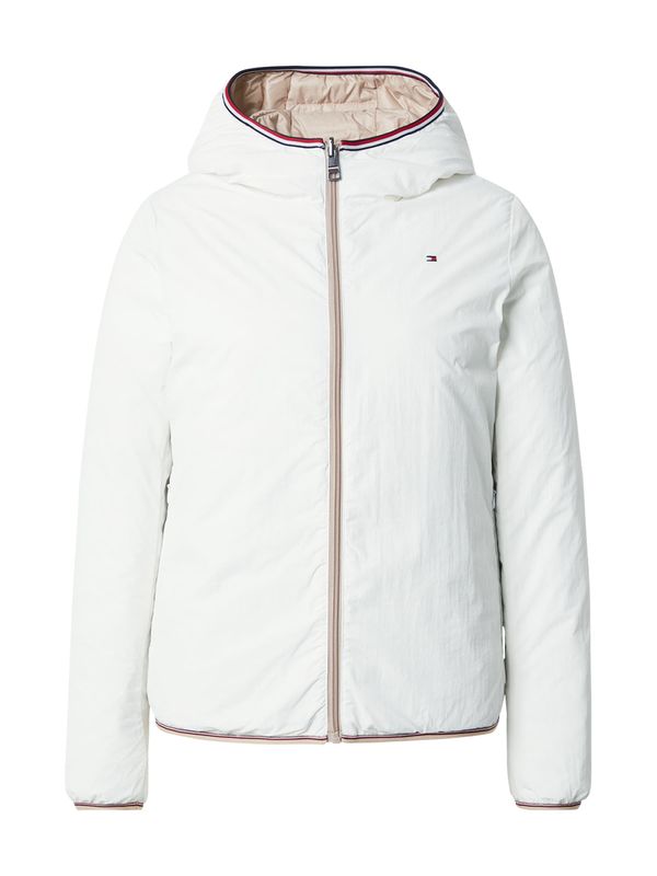 TOMMY HILFIGER TOMMY HILFIGER Преходно яке  бежово / нейви синьо / червено / бяло