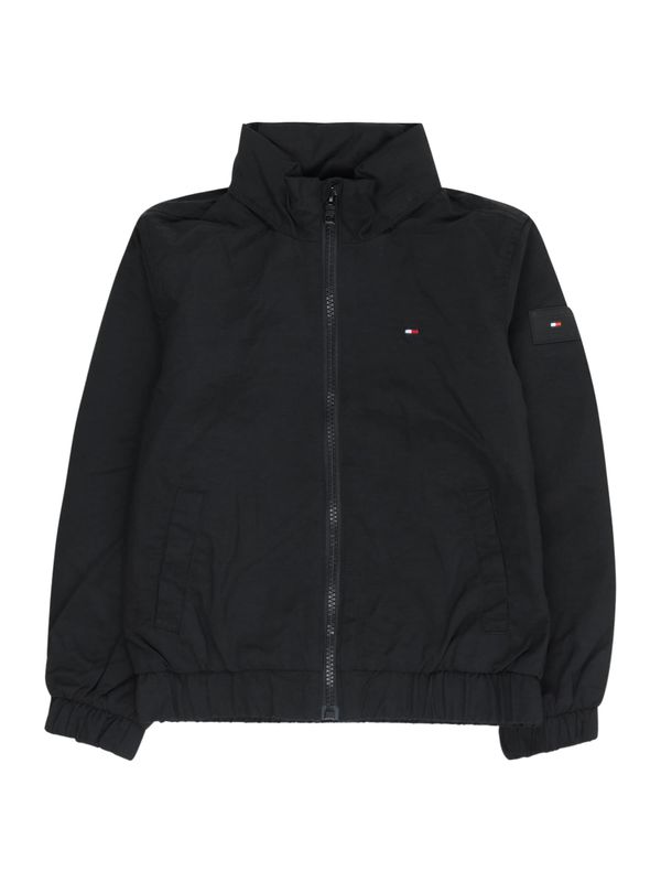 TOMMY HILFIGER TOMMY HILFIGER Преходно яке 'ESSENTIAL'  тъмносиньо / червено / черно / бяло