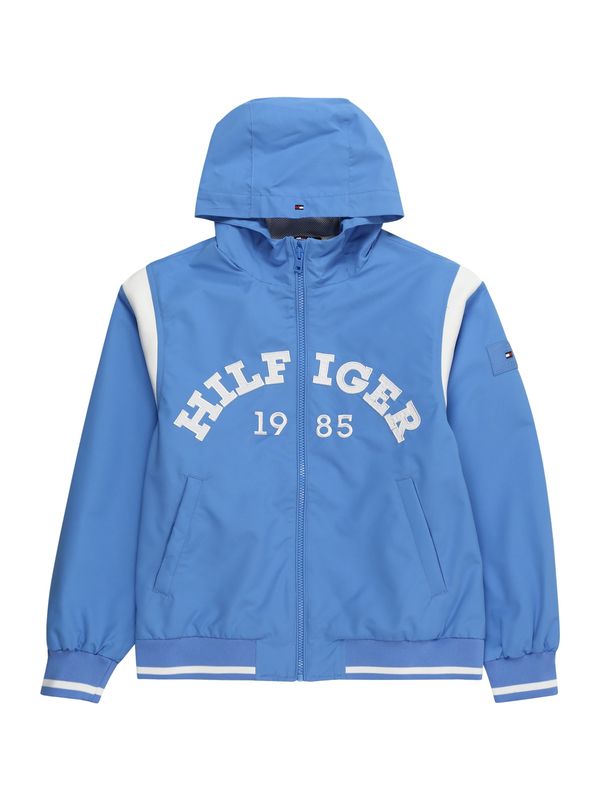 TOMMY HILFIGER TOMMY HILFIGER Преходно яке 'MONOTYPE 1985'  морскосиньо / кралско синьо / червено / бяло