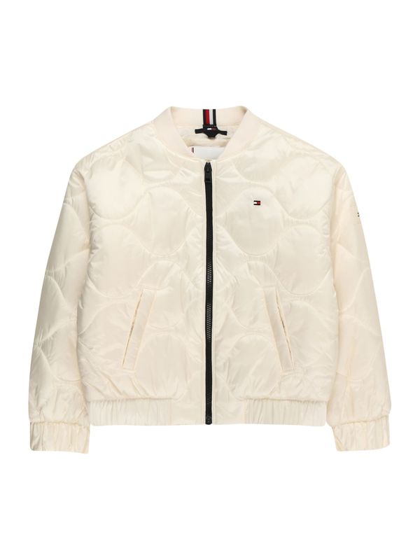 TOMMY HILFIGER TOMMY HILFIGER Преходно яке  светлобежово / нейви синьо / алено