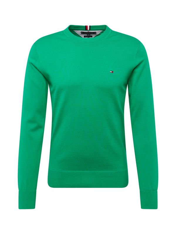 TOMMY HILFIGER TOMMY HILFIGER Пуловер '1985 Collection'  нейви синьо / тревнозелено / червено / бяло