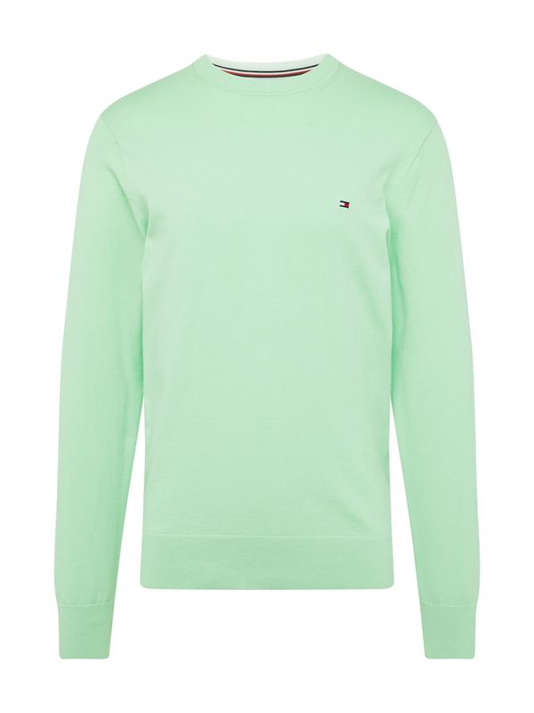 TOMMY HILFIGER TOMMY HILFIGER Пуловер '1985'  светлозелено