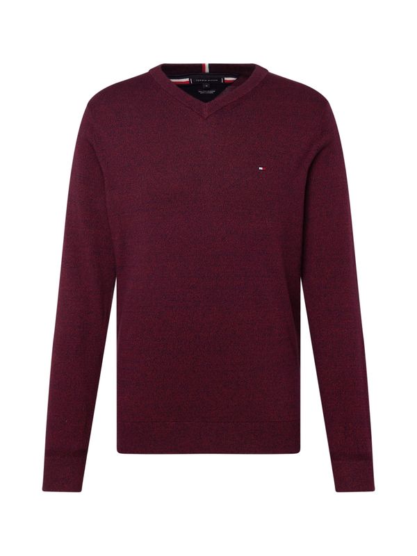 TOMMY HILFIGER TOMMY HILFIGER Пуловер  бургундово червено