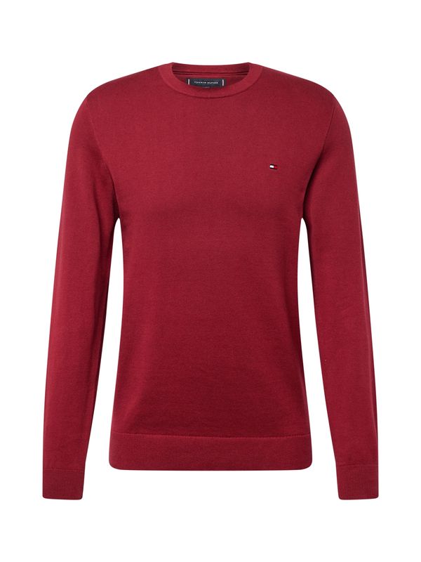 TOMMY HILFIGER TOMMY HILFIGER Пуловер  карминено червено