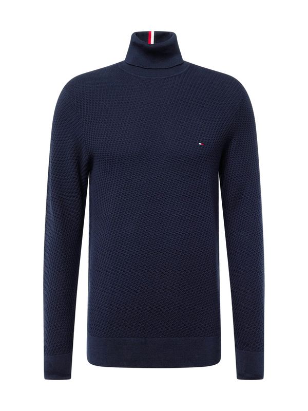 TOMMY HILFIGER TOMMY HILFIGER Пуловер  нейви синьо / червено / бяло