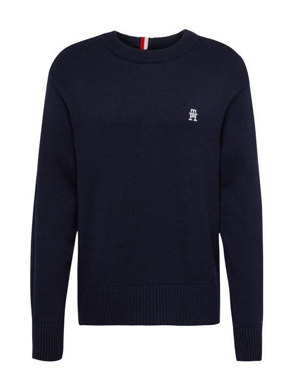 TOMMY HILFIGER TOMMY HILFIGER Пуловер  нейви синьо / червено / бяло