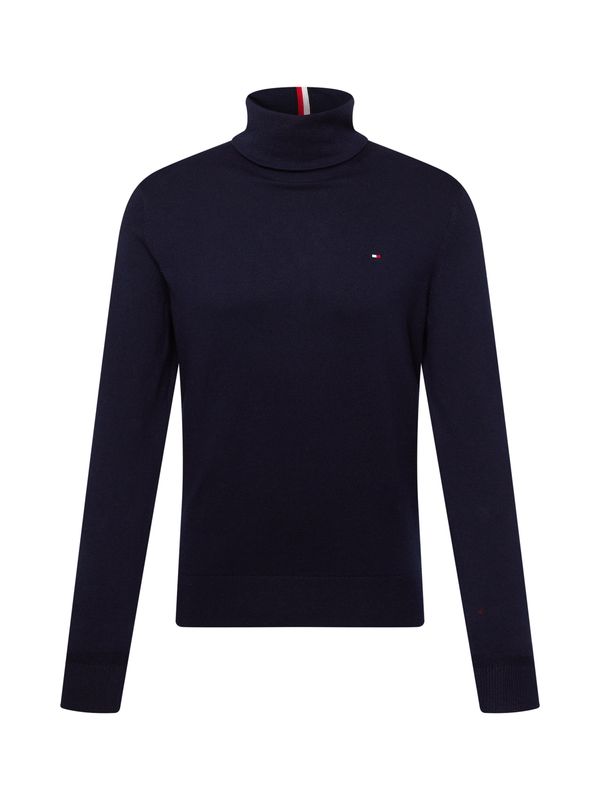 TOMMY HILFIGER TOMMY HILFIGER Пуловер  нейви синьо / огнено червено / бяло
