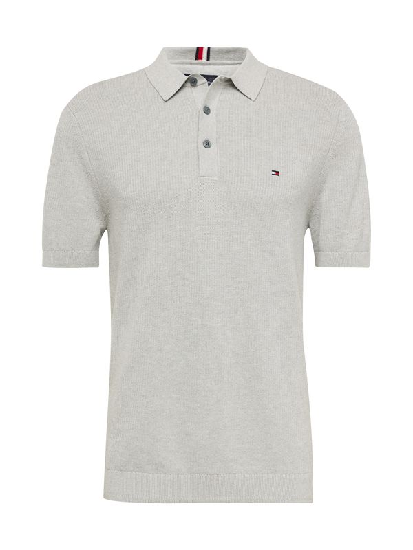 TOMMY HILFIGER TOMMY HILFIGER Пуловер  нейви синьо / сив меланж / червено / бяло