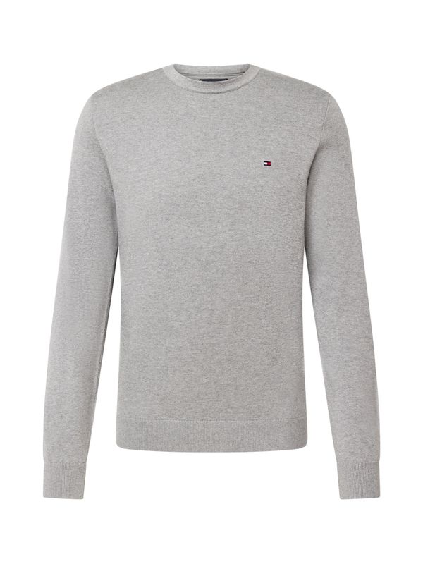 TOMMY HILFIGER TOMMY HILFIGER Пуловер  нейви синьо / сиво / червено / бяло