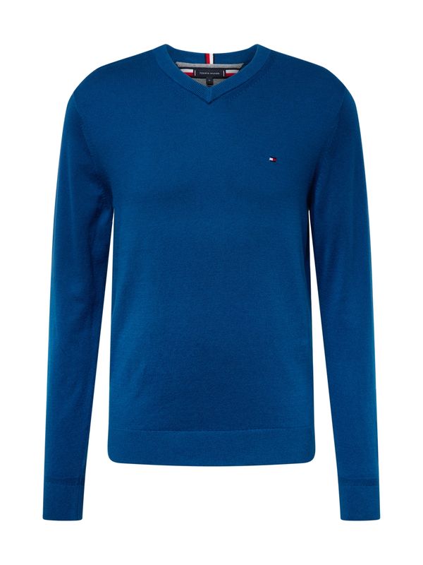 TOMMY HILFIGER TOMMY HILFIGER Пуловер  тъмносиньо