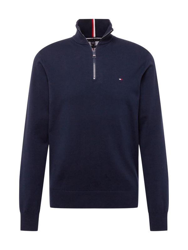 TOMMY HILFIGER TOMMY HILFIGER Пуловер  тъмносиньо