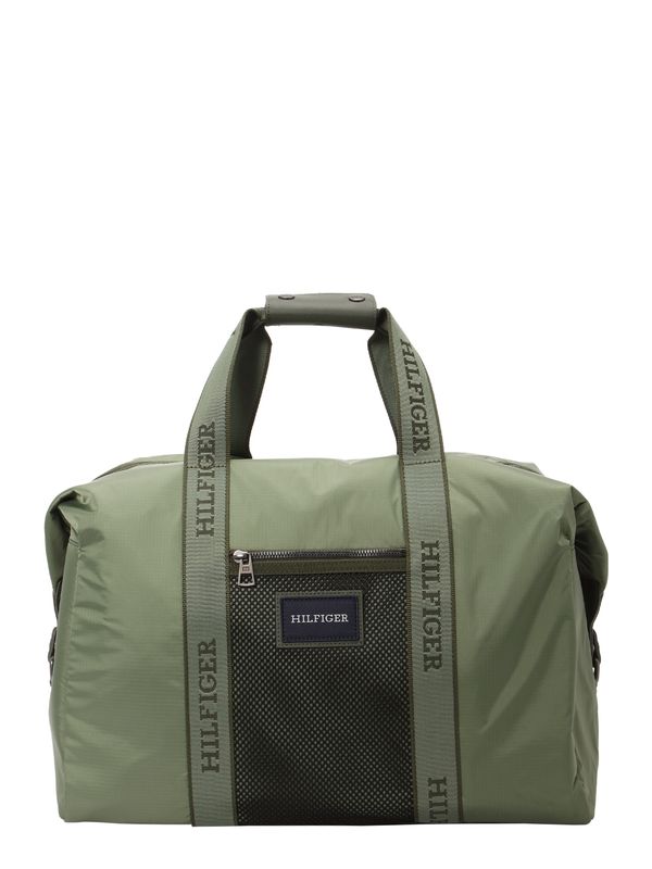 TOMMY HILFIGER TOMMY HILFIGER Пътна чанта  маслина / черно