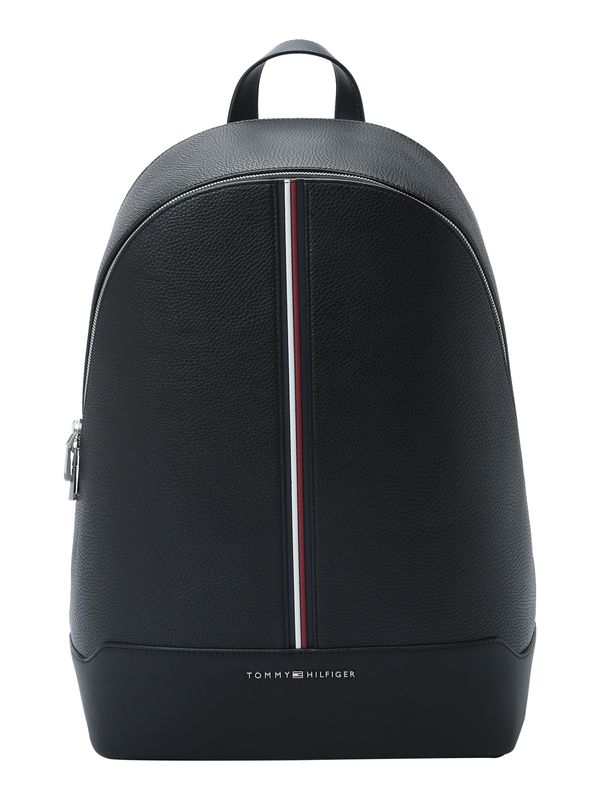 TOMMY HILFIGER TOMMY HILFIGER Раница 'Central Dome'  черно / бяло