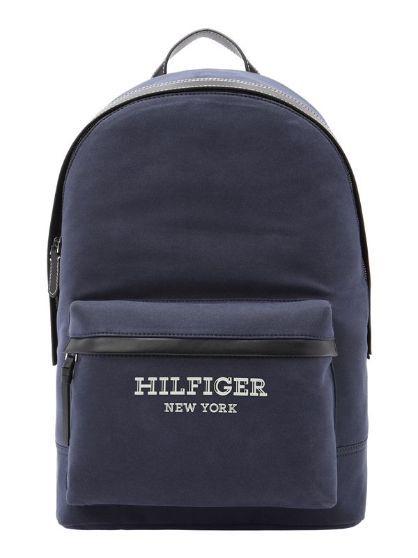 TOMMY HILFIGER TOMMY HILFIGER Раница 'CLASSIC'  нейви синьо / черно / бяло