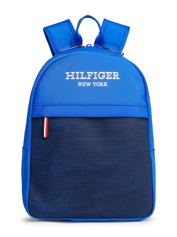 TOMMY HILFIGER TOMMY HILFIGER Раница  синьо / тъмносиньо / бяло