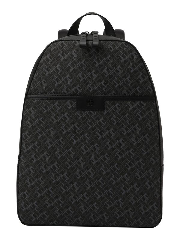 TOMMY HILFIGER TOMMY HILFIGER Раница  сиво-кафяво / тъмносиво / черно