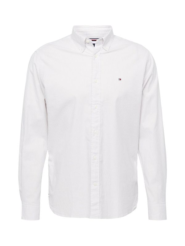 TOMMY HILFIGER TOMMY HILFIGER Риза  бежово / нощно синьо / червено / бяло