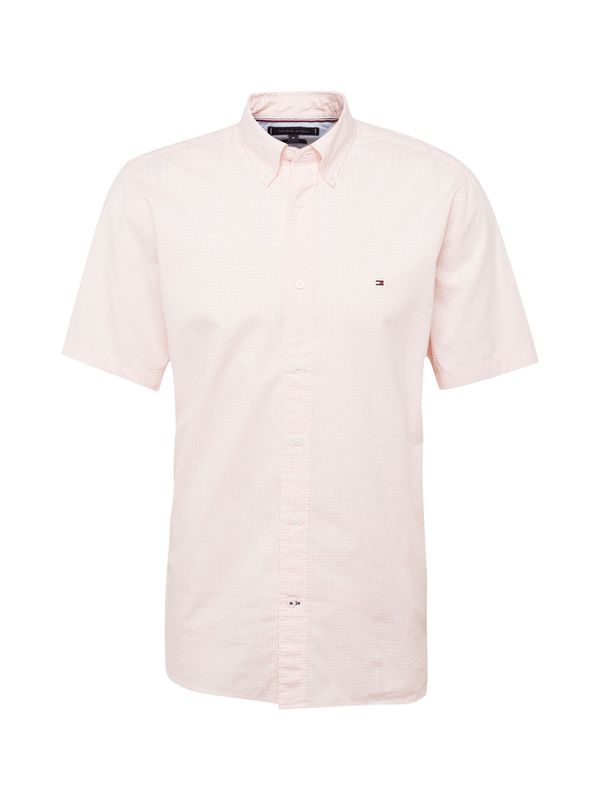 TOMMY HILFIGER TOMMY HILFIGER Риза 'FLEX'  морскосиньо / бледорозово / червено / бяло