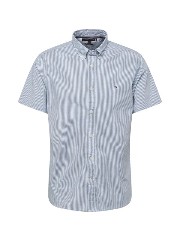 TOMMY HILFIGER TOMMY HILFIGER Риза 'FLEX MULTI'  синьо / нейви синьо / червено / бяло