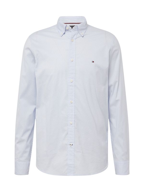 TOMMY HILFIGER TOMMY HILFIGER Риза 'Flex'  пастелно синьо