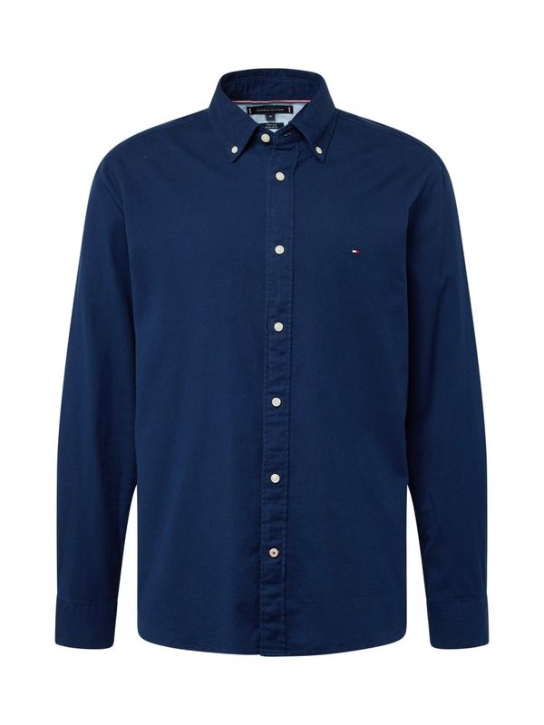 TOMMY HILFIGER TOMMY HILFIGER Риза 'Flex'  тъмносиньо / червено / бяло